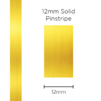 Pinstripe Solid Gold Mylar 12mm x 10m