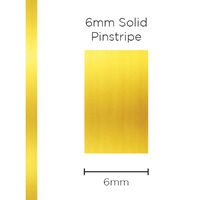 Pinstripe Solid Gold Mylar 6mm x 10m