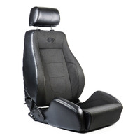 SAAS Premium Sports Seat Black Cloth / PU ADR Compliant