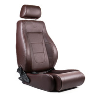 Trax Premium Seat Brown Leather ADR Compliant