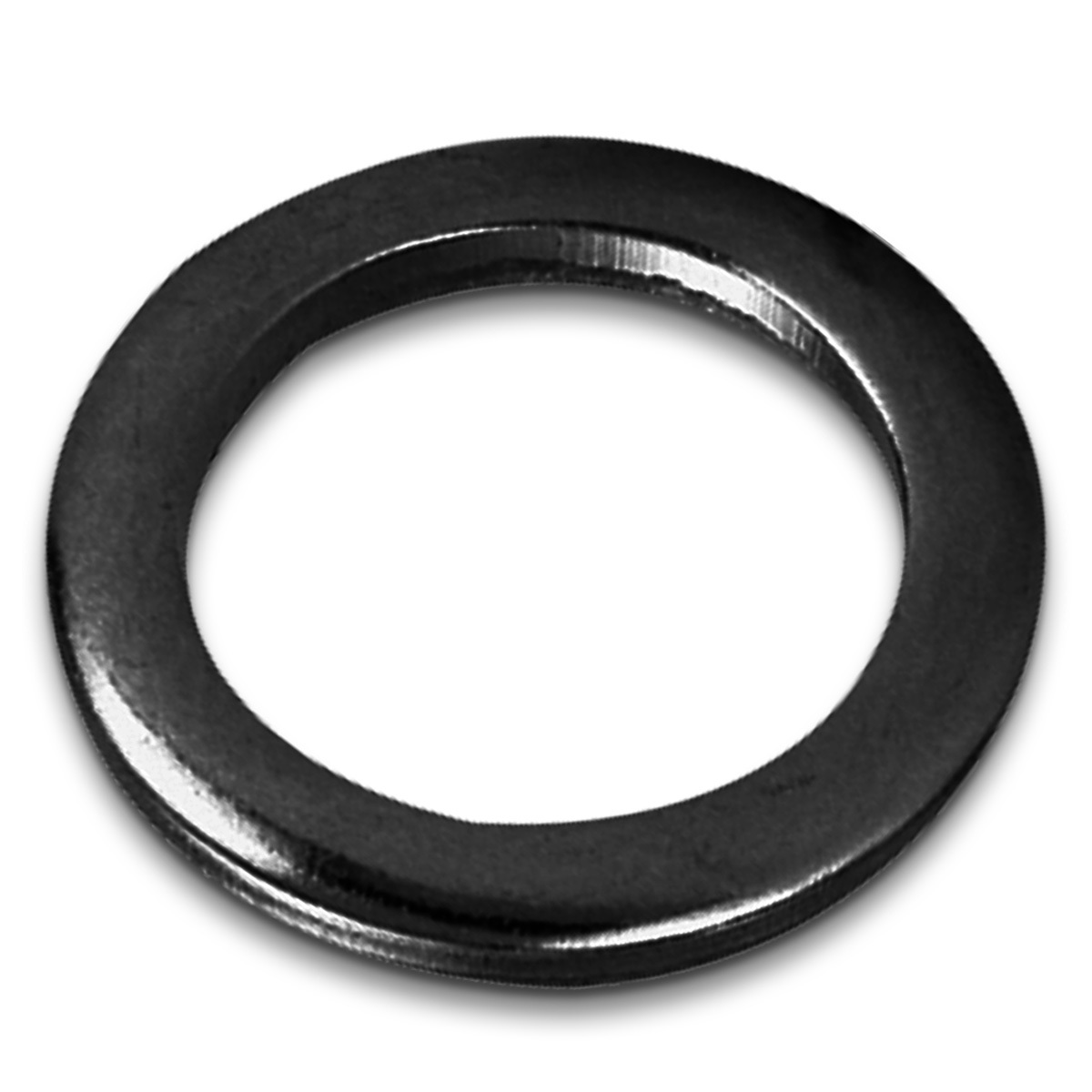 Mag Wheel Nut Washers Black Chrome