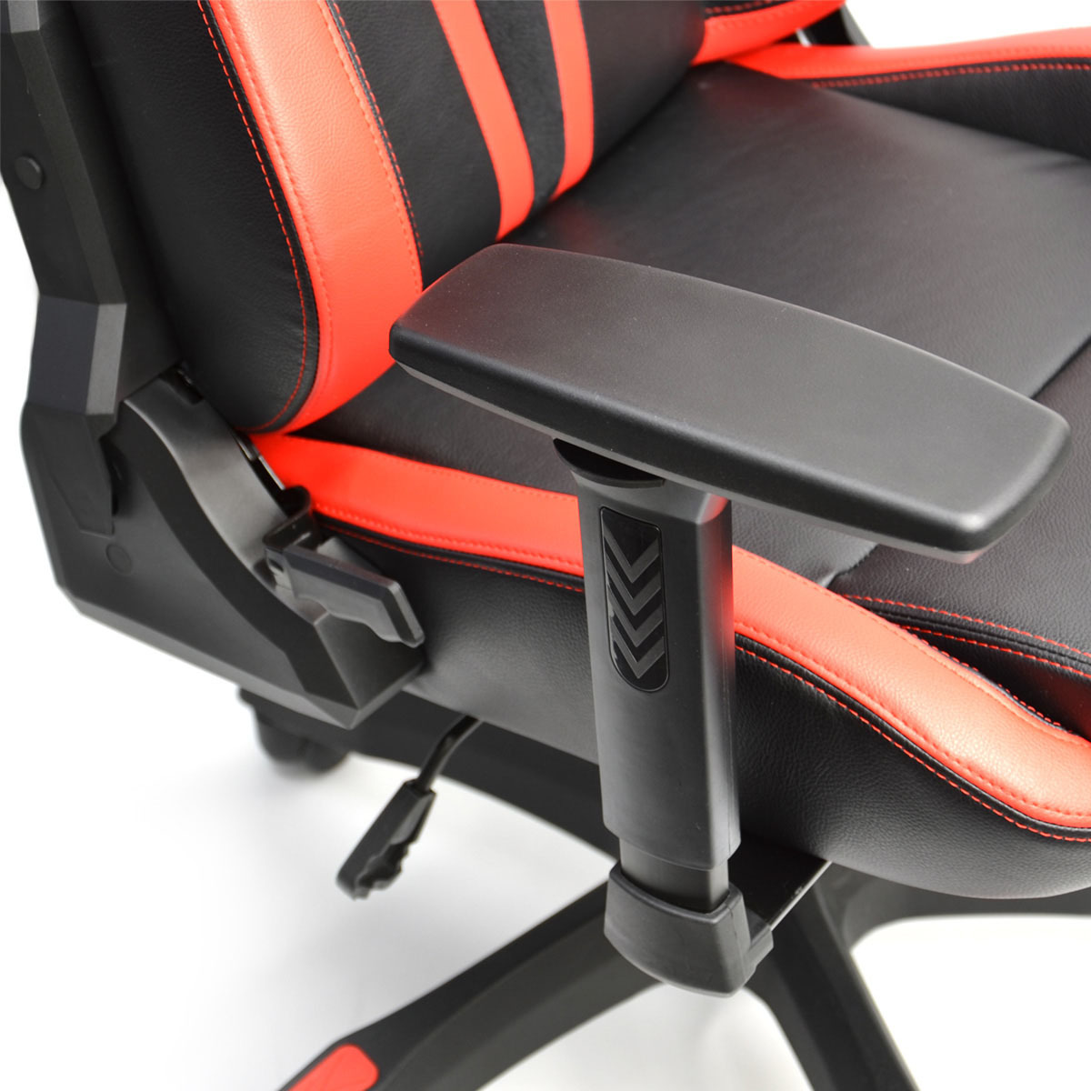 Executive Office Chair Black with Red Accents Gaming 