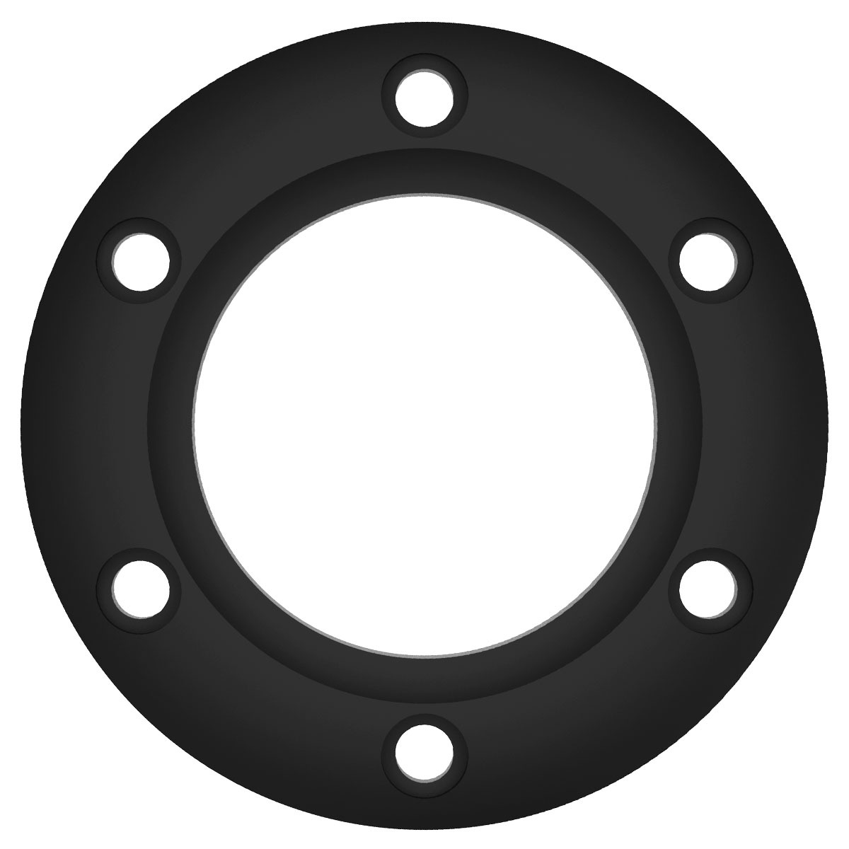 Steering Wheel Black Facia Plate