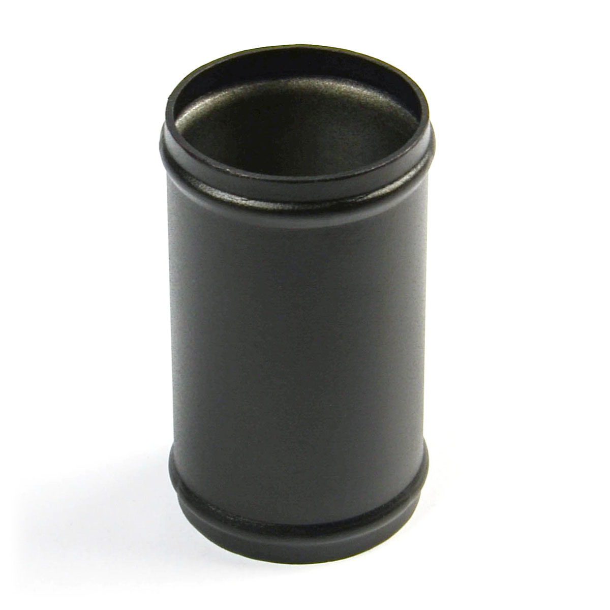 Pipe 76mm Ø x 100mm Aluminium Black Powder Coat