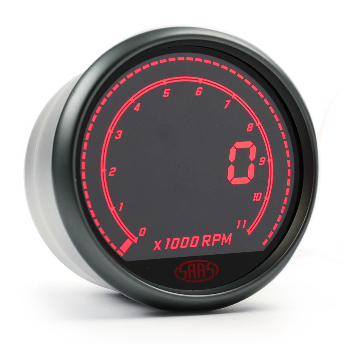 Tachometer 0-11K Shiftlite 80mm (3 1/8") In Dash Muscle Digital Series