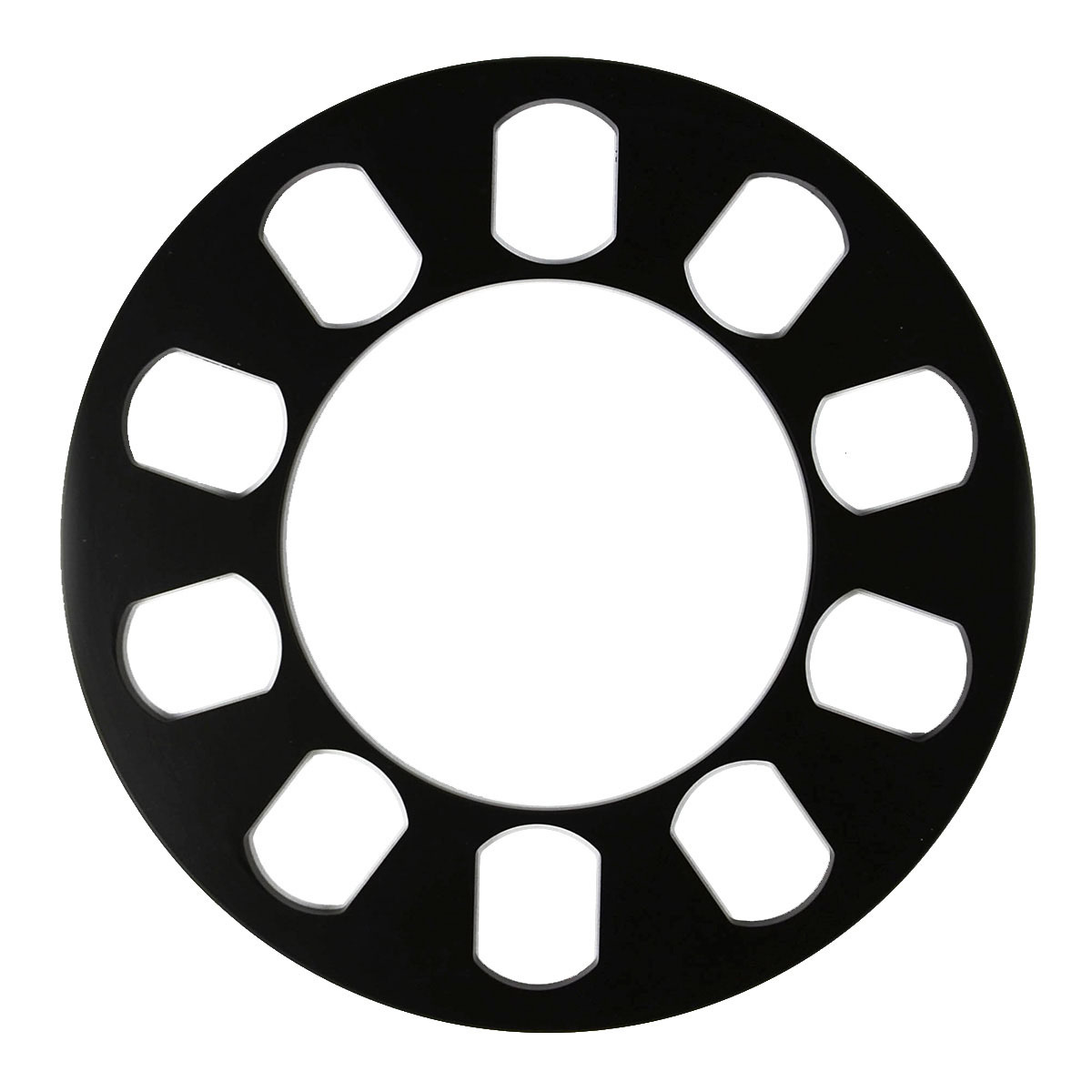 Wheel Spacer Pair Universal 5 Stud 8mm Black