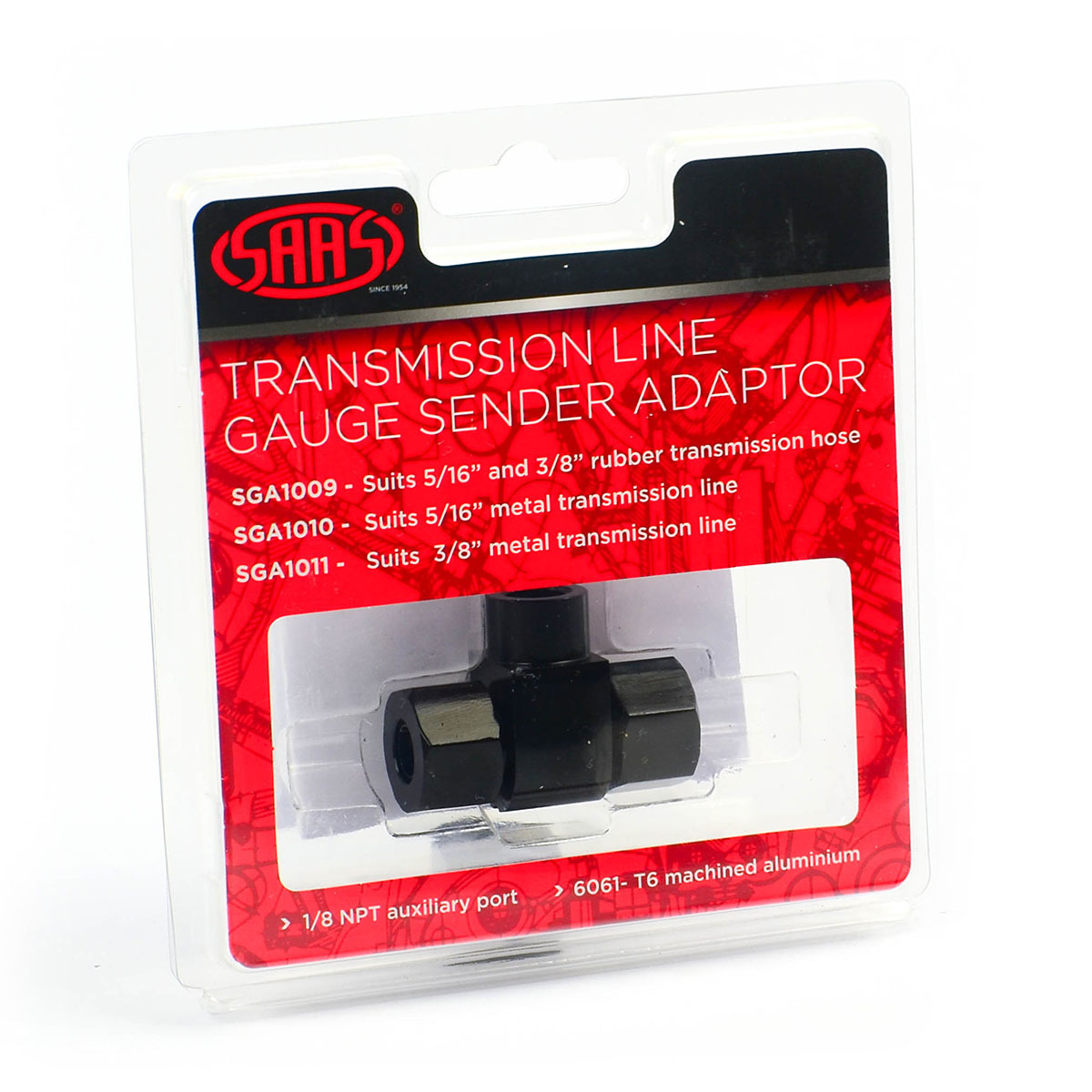 Trans Temp Sender Adaptor suit 3/8 (10mm) metal lines