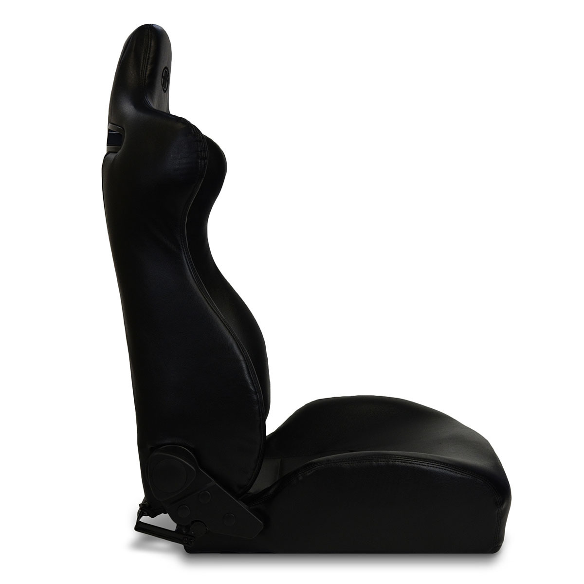SAAS Blade Seat Dual Recline Black PU Leather ADR Compliant