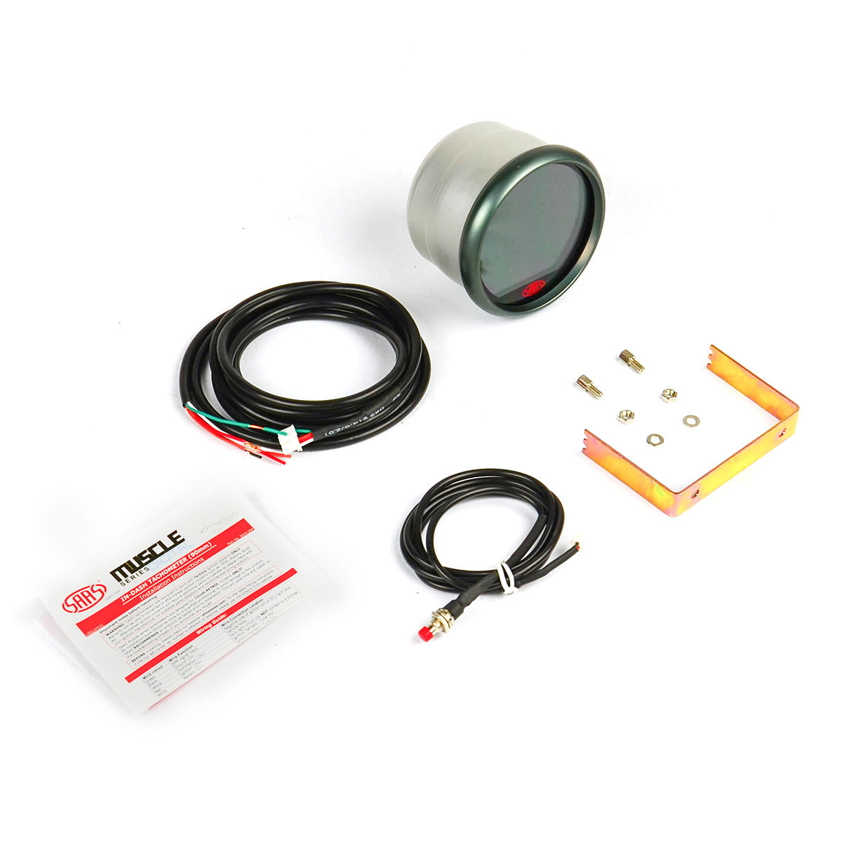 Tachometer 0-11K Shiftlite 80mm (3 1/8") In Dash Muscle Digital Series