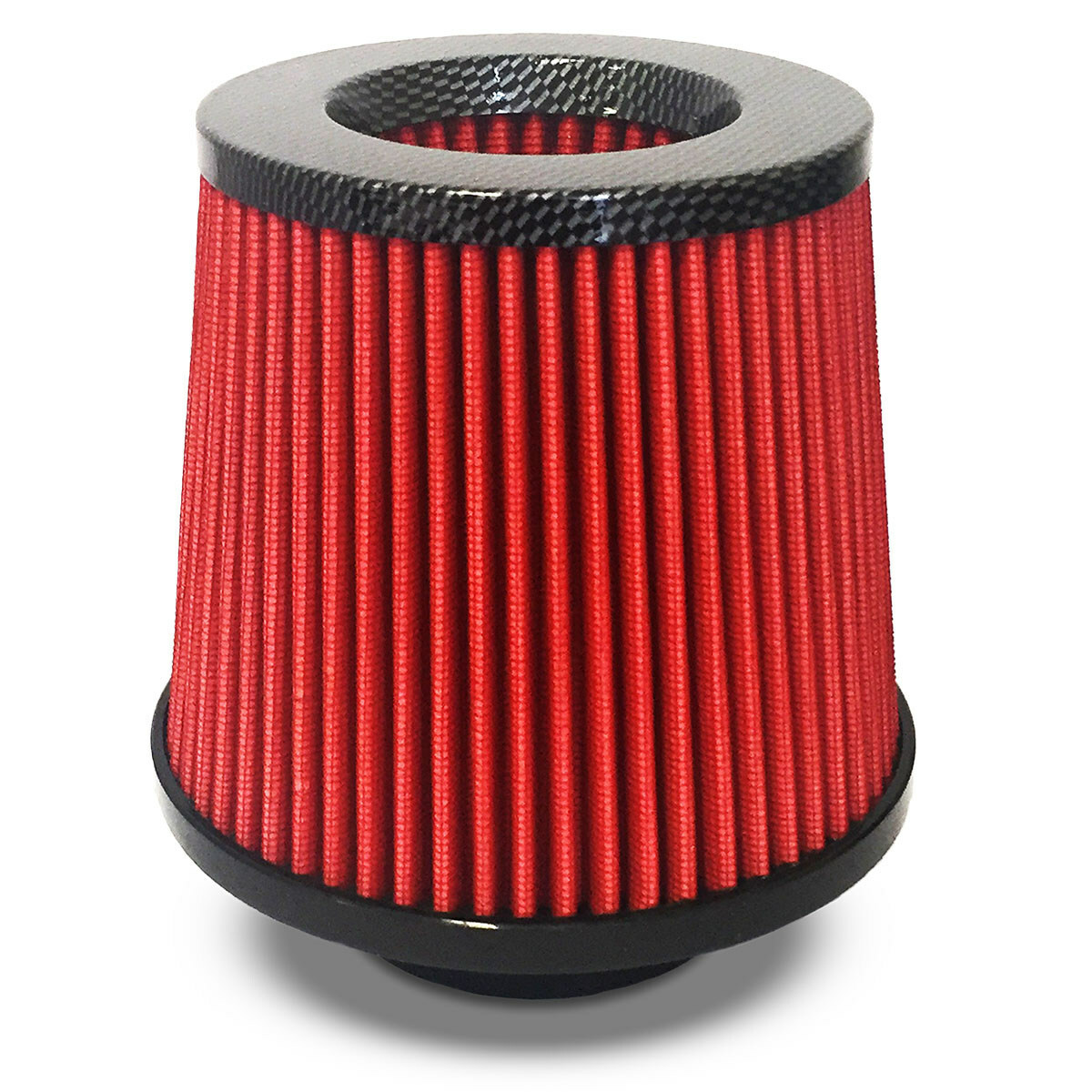 Pod Filter Red Urethane Carbon Top 76mm