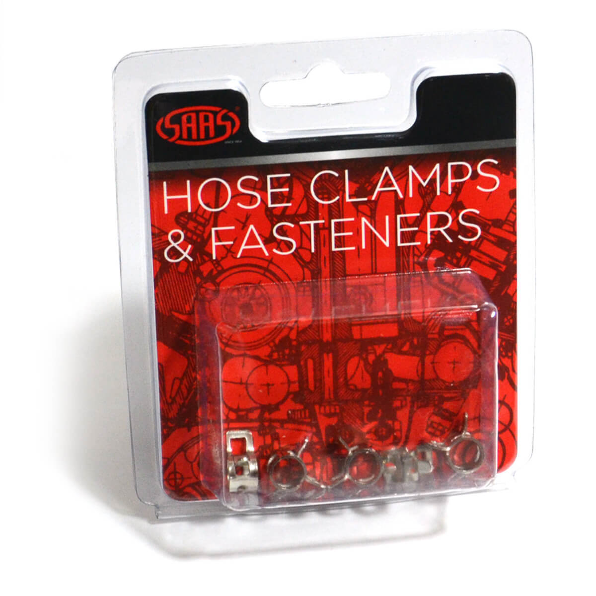 Hose Clamps Spring Size 3 these suit 3mm (1/8") hose Pack of 6