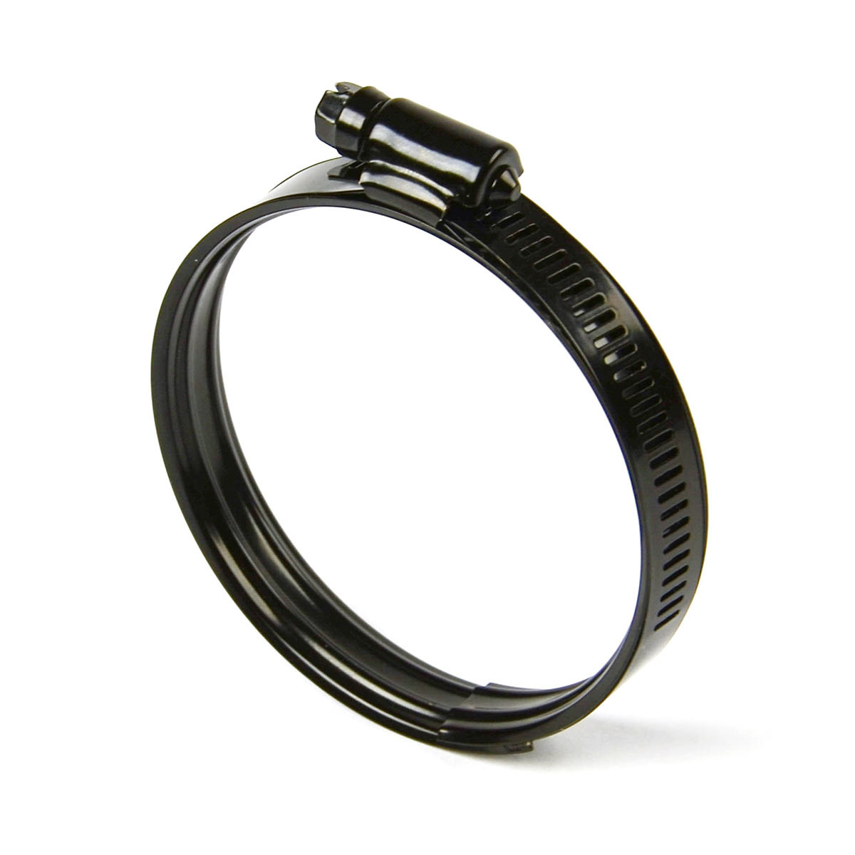 Hose Clamp Dual Bead Black Stainless Steel 39mm - 56mm