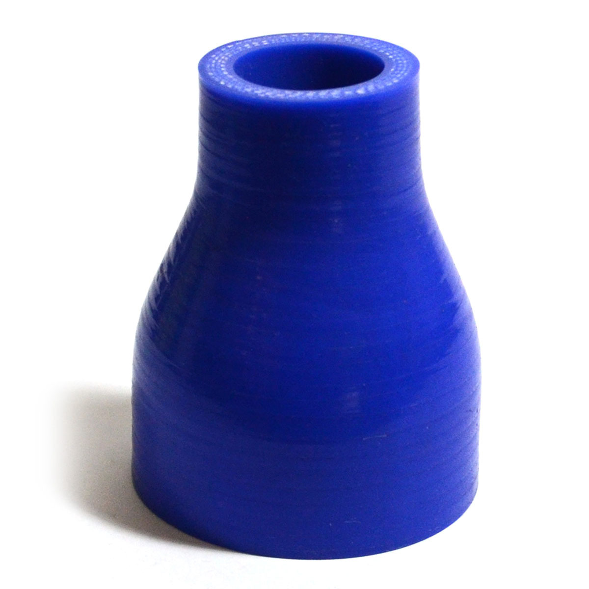 Straight 4 Ply Silicone Reducer 25mm x 45mm x 76mm Blue