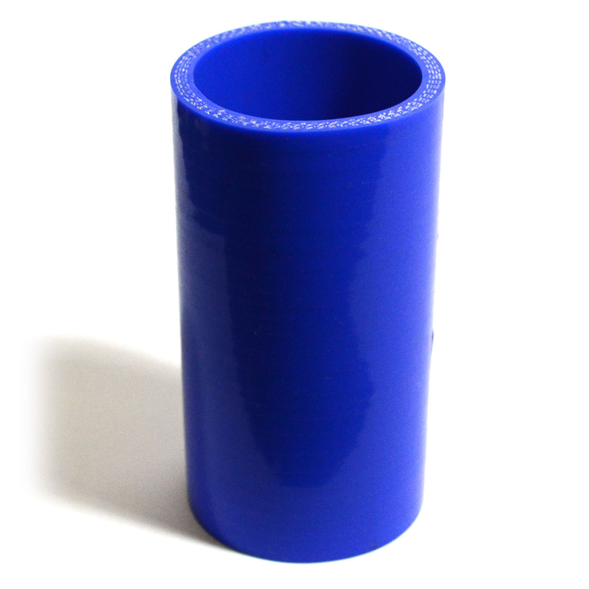 Straight 4 Ply Silicone Hose 57mm x 57mm x 127mm Blue