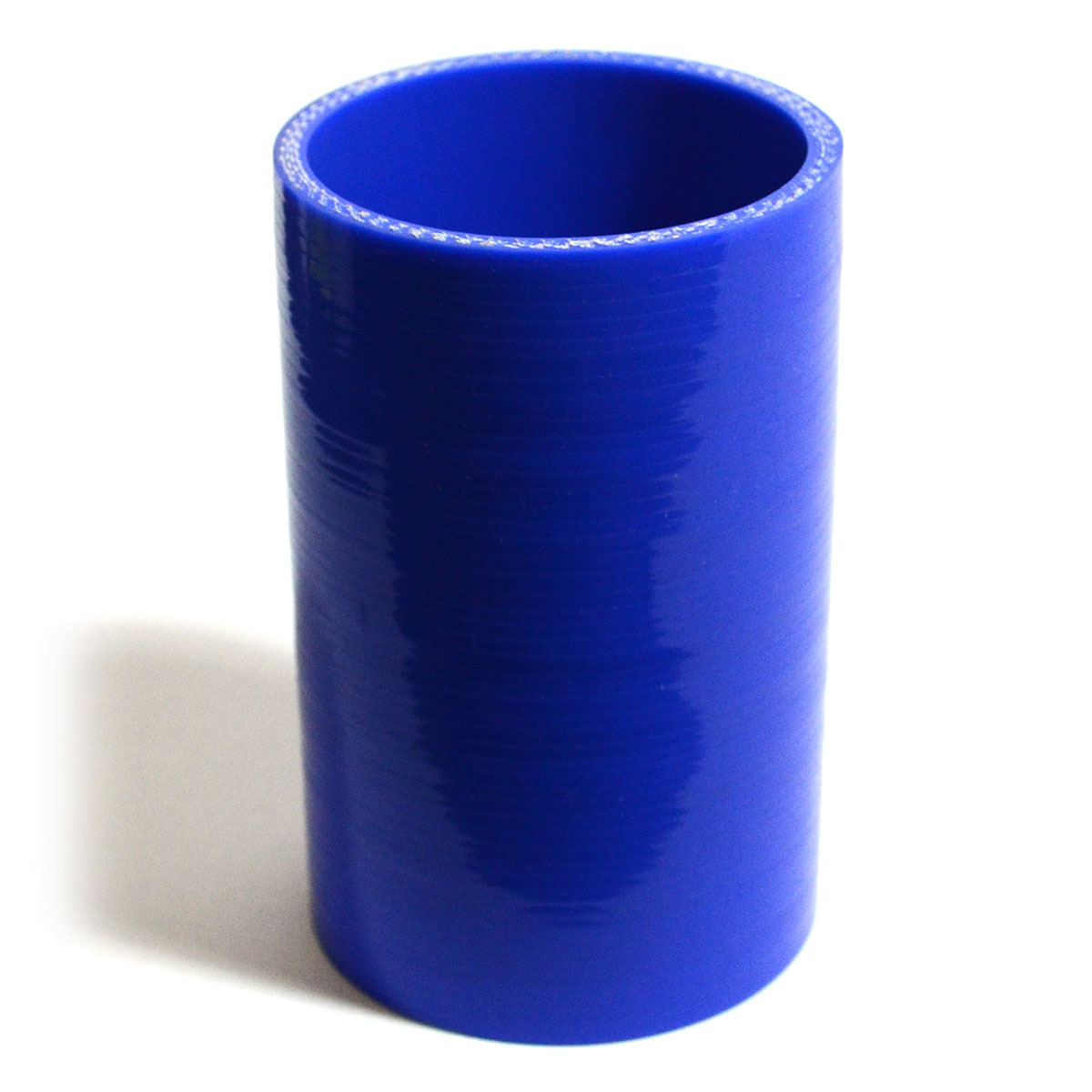 Straight 4 Ply Silicone Hose 70mm x 70mm x 127mm Blue
