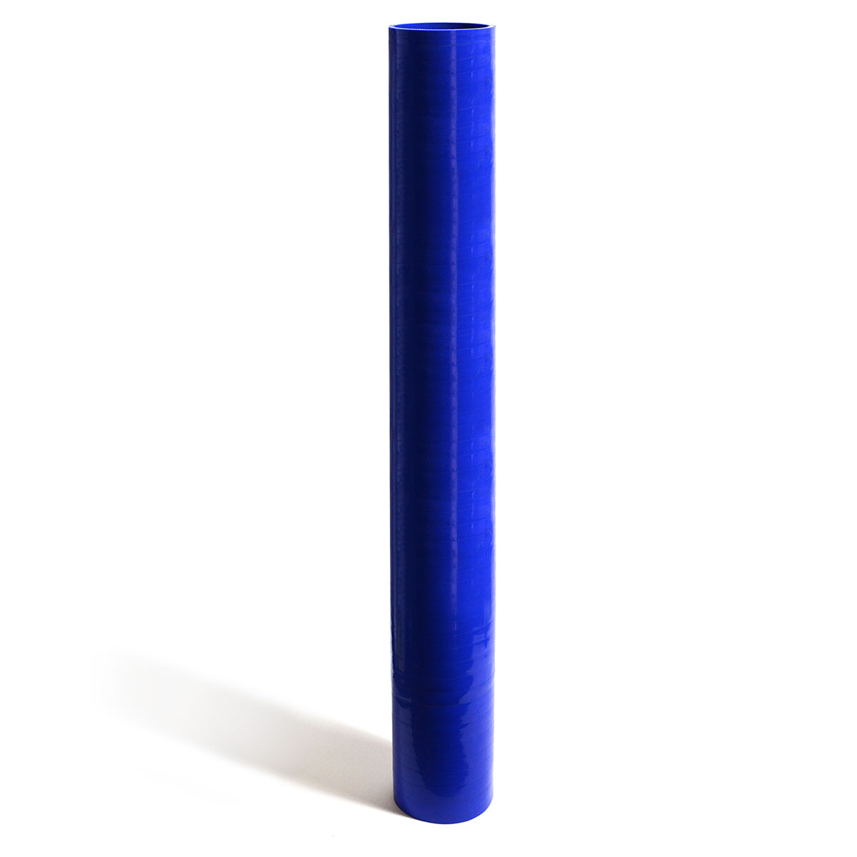 Straight 4 Ply Silicone Hose 76mm x 76mm x 1Mt Blue