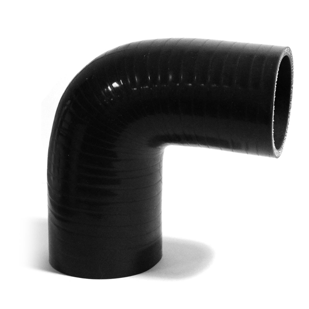 4 Ply Silicone 90 Degree Reducer Elbow Joiner Hose 45mm - 51mm 1 3/4- 2  Black AUE90-45-51BK New : : Automotive
