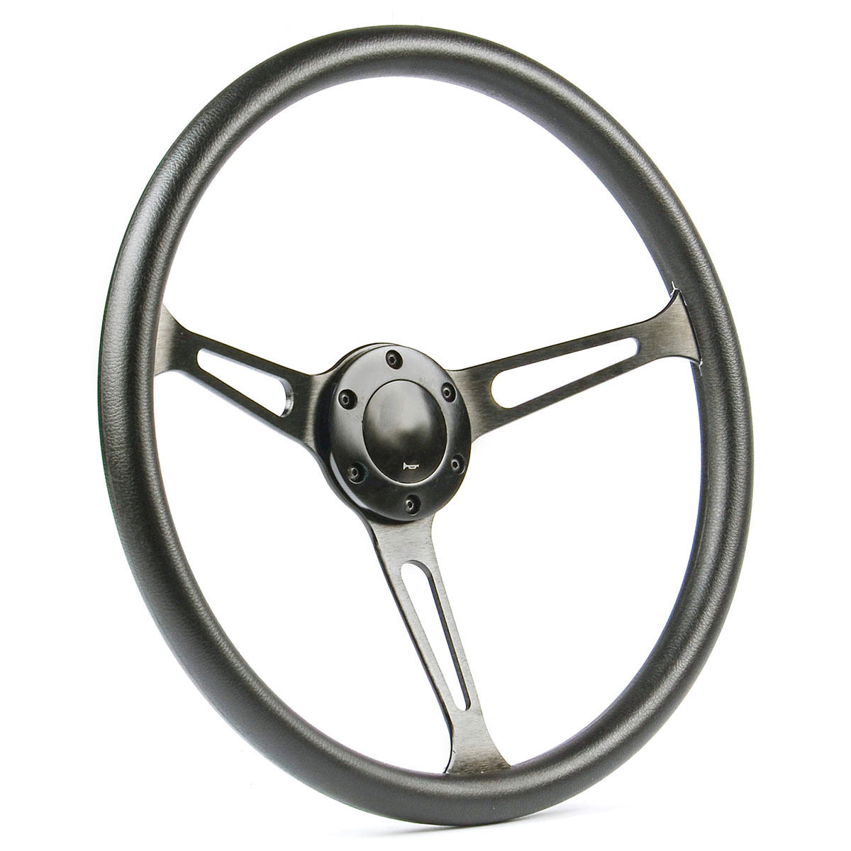 SAAS SW616OS-L Steering Wheel Retro Leather Black Steering Wheel