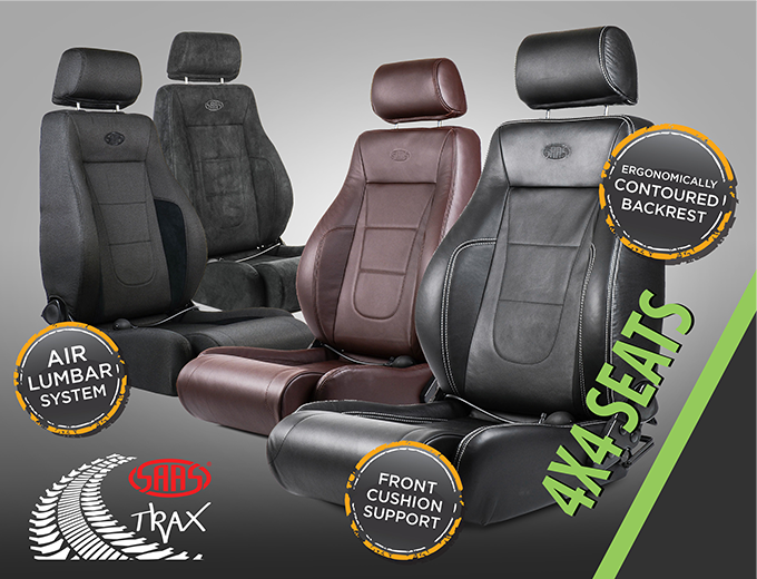 SAAS 4x4 Seats have arrived!