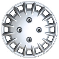 Tracer 12" Silver Wheel Cover set
