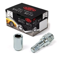 Wheel Nuts Internal Hex 12x1.50 Chrome 20Pk Incl Key
