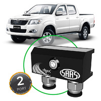 Diff Breather Kit 2 Port suit TOYOTA HILUX 1997-2015 All Models