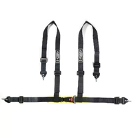 Harness 4 Point Black 2" Snap Hook Clip