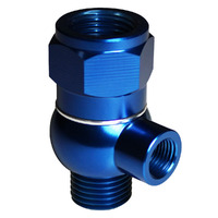 NLA LS Oil Pressure Adaptor M16 X 1.5 Blue