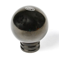 Billet Gear Knob Black Chrome Ball Weighted