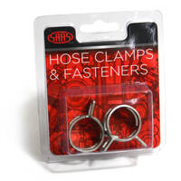 Hose Clamps Spring Size 25 these suit 25mm (1") hose Pack of 2