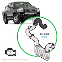 Ford Ranger PJ-PK 2.5-3.0 Cold Side Intercooler Hose