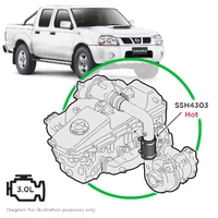 Nissan Navara D22 ZD30 3.0 Silicone Turbo Hose from Turbo
