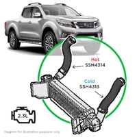 Nissan Navara D23 NP300 2.3 Intercooler Hose Kit