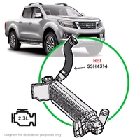 Nissan Navara D23 NP300 2.3 Hot Side Intercooler Hose