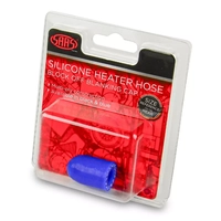 Silicone Heater Hose Blanking Cap 10mm (3/8") Blue