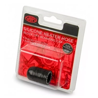 Silicone Heater Hose Blanking Cap 13mm (1/2") Black