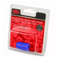 Silicone Heater Hose Blanking Cap 8mm (5/16") Blue