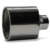 Stainless Steel Exhaust Tip VT Straight 57mm