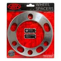 Wheel Spacer Pair Universal 6 Stud 6mm