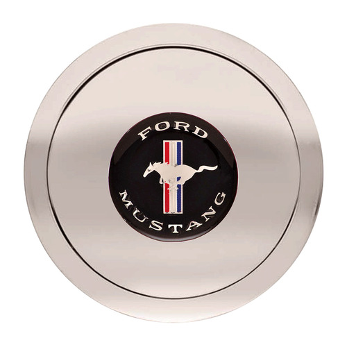 NLA GT9 Horn Button Small Colour Mustang