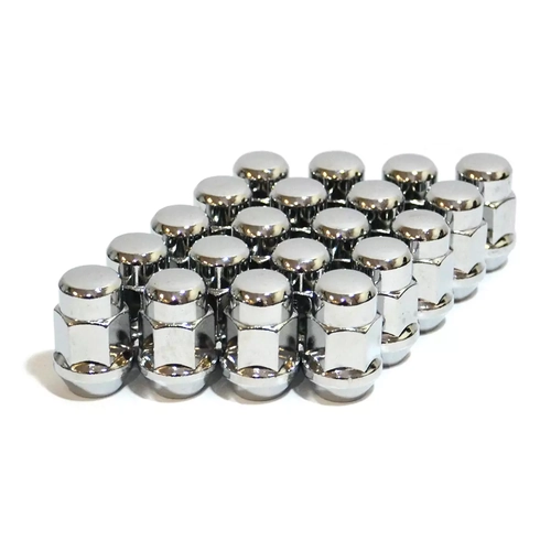 Wheel Nut Acorn Bulge 7/16 UNF Chrome 35mm