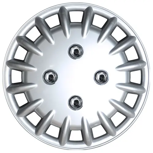 Clearance - Tracer 12" Silver Wheel Cover set