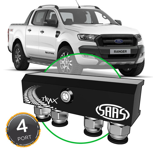 Diff Breather Kit 4 Port suit FORD RANGER PX1 PX2 2011-2015 M8 Thread