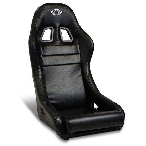 Seat Fixed Back Mach II Black PU Leather ADR Compliant