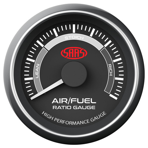 Air Fuel Ratio Gauge Narrow Band 52mm Muscle Black