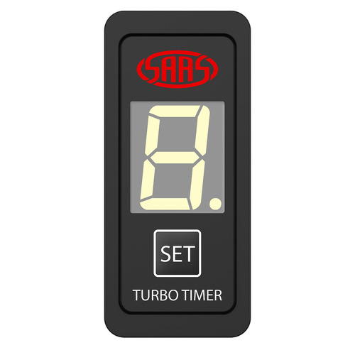 Turbo Timer Digital Switch 9 min Carling Mount 36.83mm x 21.08mm