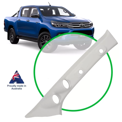 Gauge Pillar Pod Toyota Hilux 2015 - GUN N80 Light Grey Painted