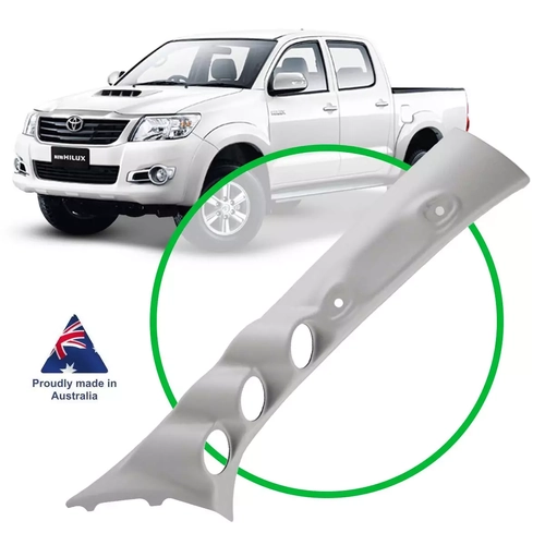Gauge Pillar Pod Toyota Hilux 2005 - 2015 KUN N70 Light Grey 3 Gauge