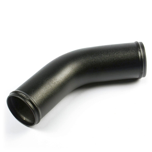 Pipe 76mm Ø x 45 Deg Aluminium Black Powder Coat