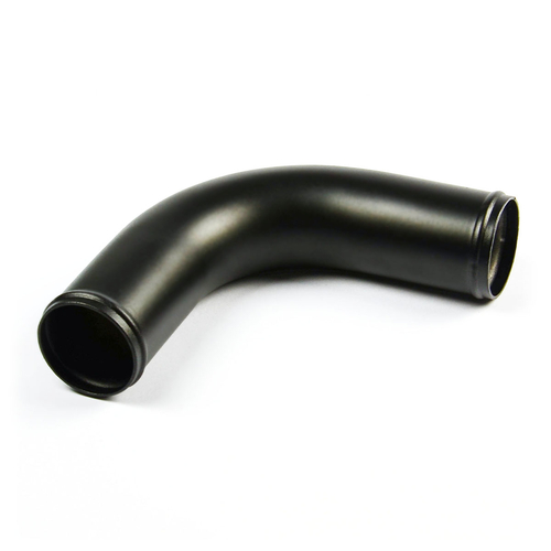 Pipe 76mm Ø x 90 Deg Aluminium Gloss Black